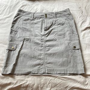 LL Bean Cargo Skirt